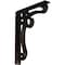 Ekena Millwork Orleans Wrought Iron Bracket, (Triple center brace), Antiqued Bronze 2"W x 12"D x 15"H BKTM02X12X15TOLABZ - alternate 1